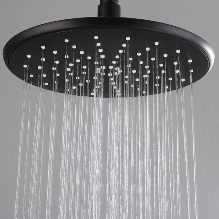 Pommeau de Douche de Tête Pluie Noir