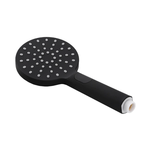 Pommeau de Douche Design Noir Rond