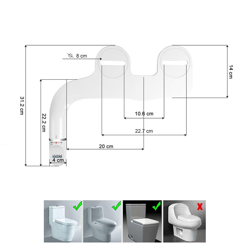 Kit Douchette WC Japonais