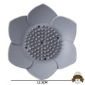 Porte savon douche design fleur