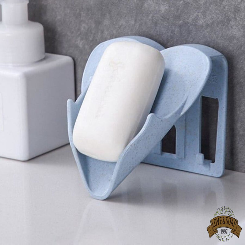 Porte savon douche forme cœur