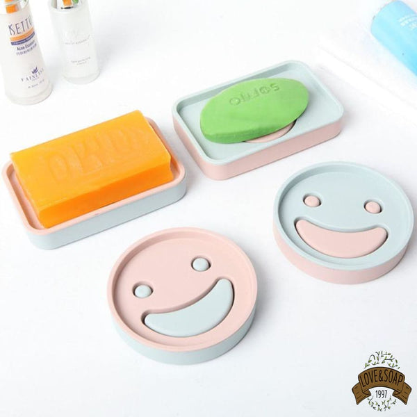 Porte savon douche Plateau smiley