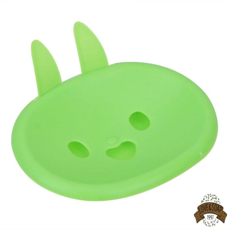 Porte savon douche tête de lapin