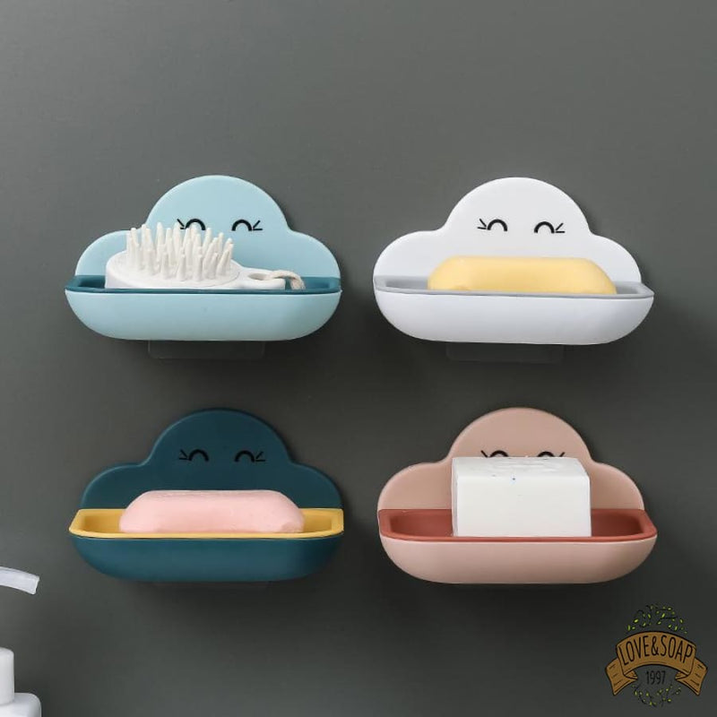 Porte savon mural nuage mignon