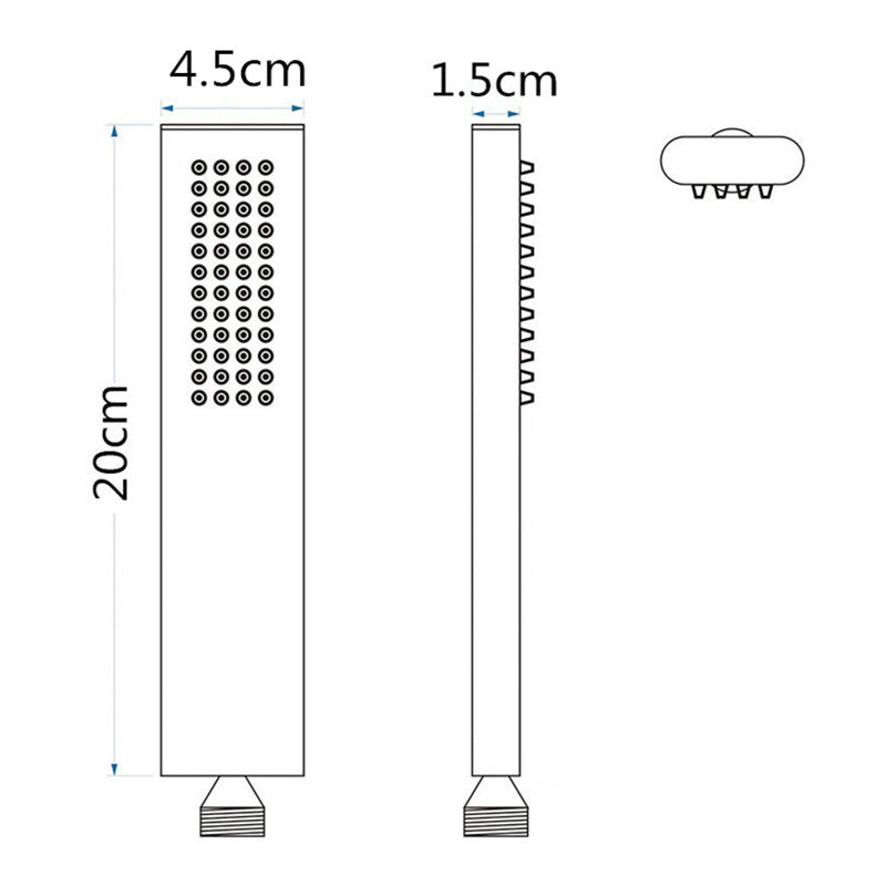 Pommeau de Douche Ecologique Moderne Laiton