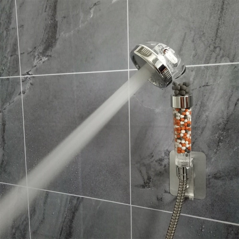 Pommeau de Douche Filtrant Haute Pression 3 Jets