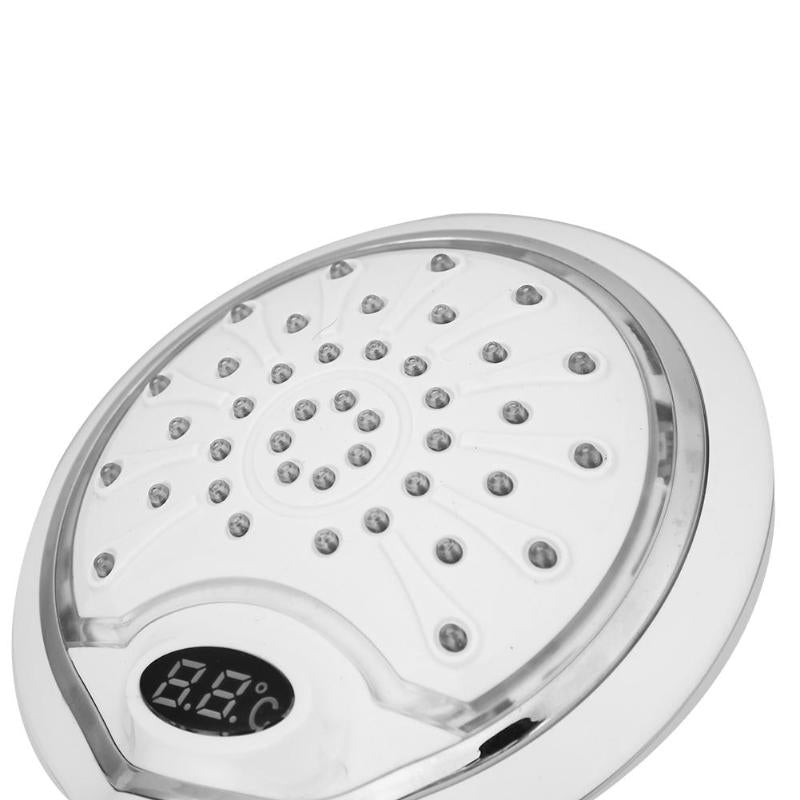 Pommeau de Douche Led Digital Blanc