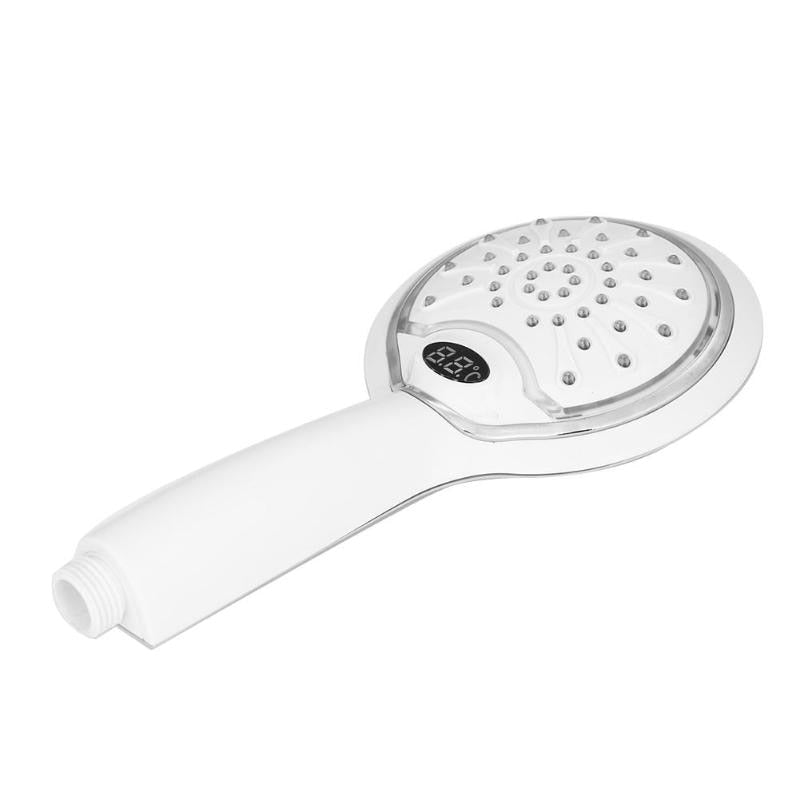 Pommeau de Douche Led Digital Blanc