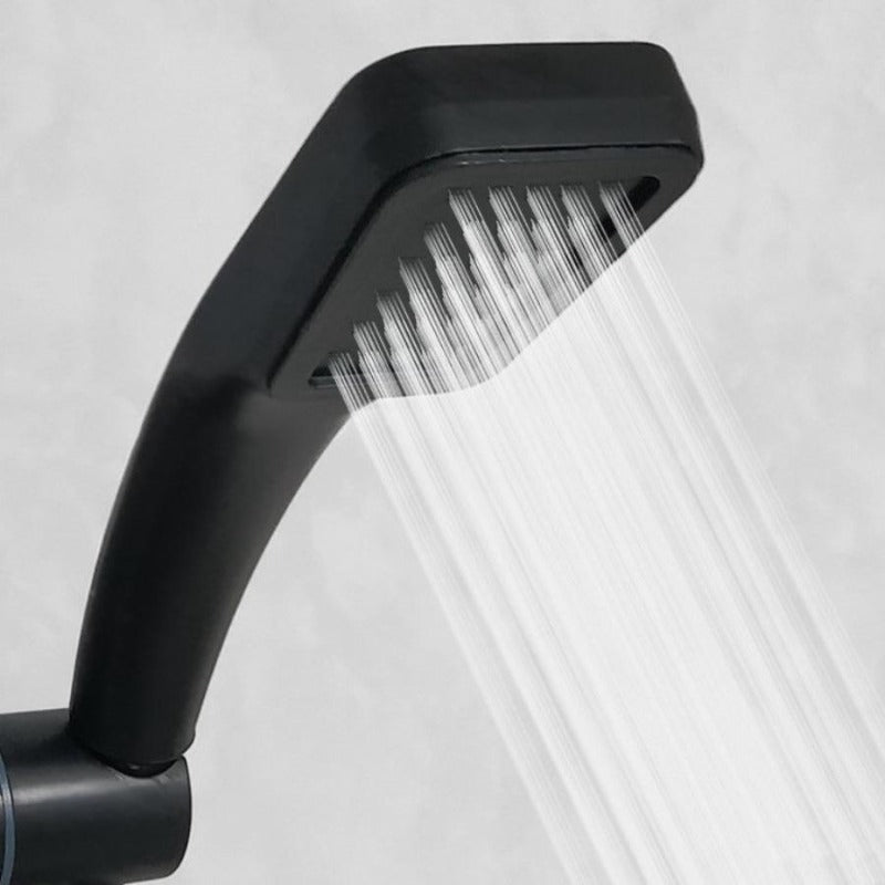 Pommeau de Douche Haute Pression Noir 300 Trous