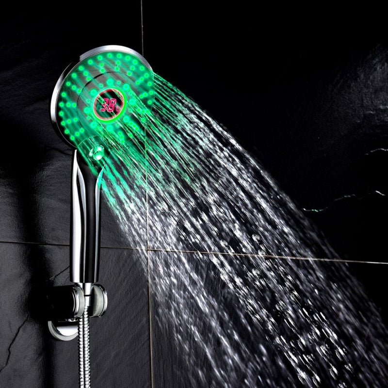 Pommeau de Douche Led Température Digital