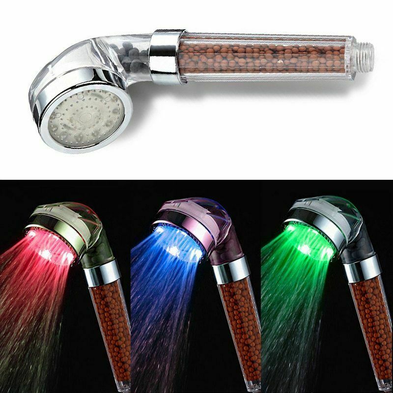 Pommeau de Douche Led 3 Couleurs Classique