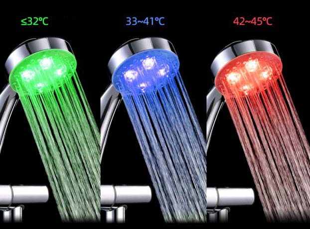 Pommeau de Douche Led Contrôle Température