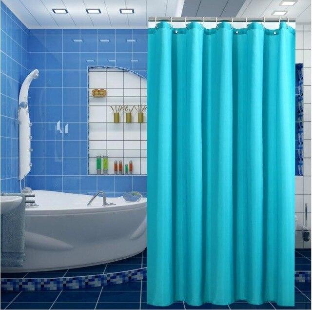 Rideau De Douche Bleu Turquoise