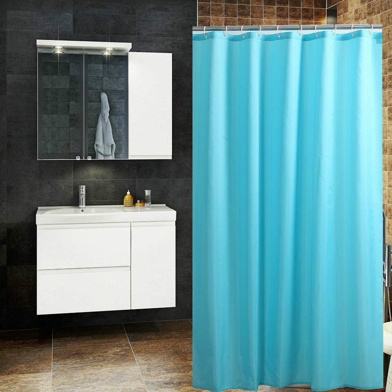 Rideau De Douche Bleu Turquoise