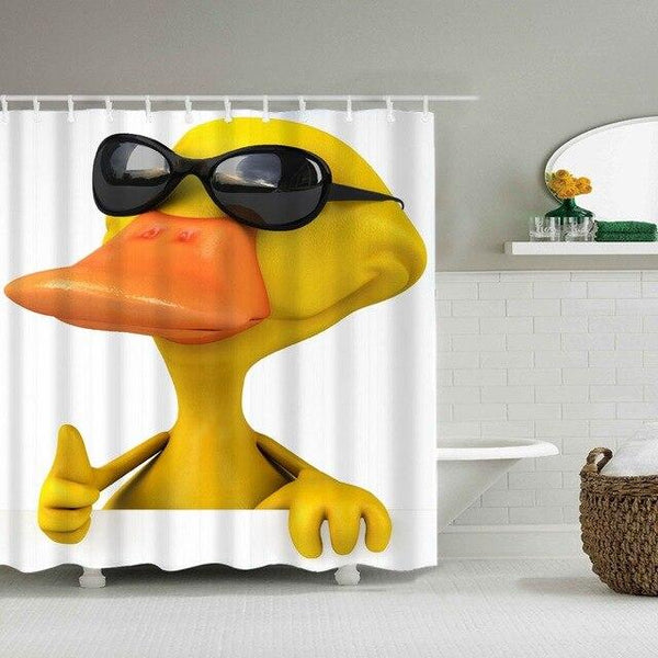 Rideau De Douche Canard Cool