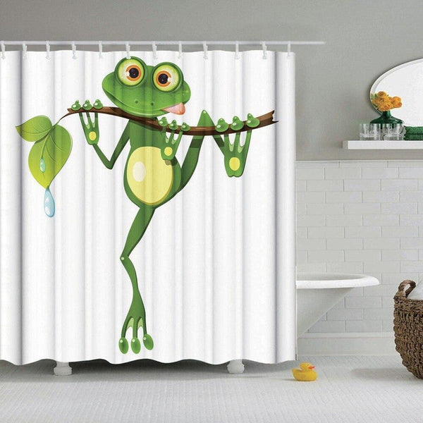 Rideau De Douche Grenouille