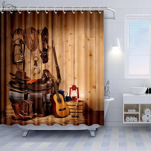 Rideau De Douche Guitare