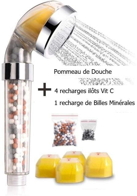 Pommeau de Douche Filtrant Vitamine C