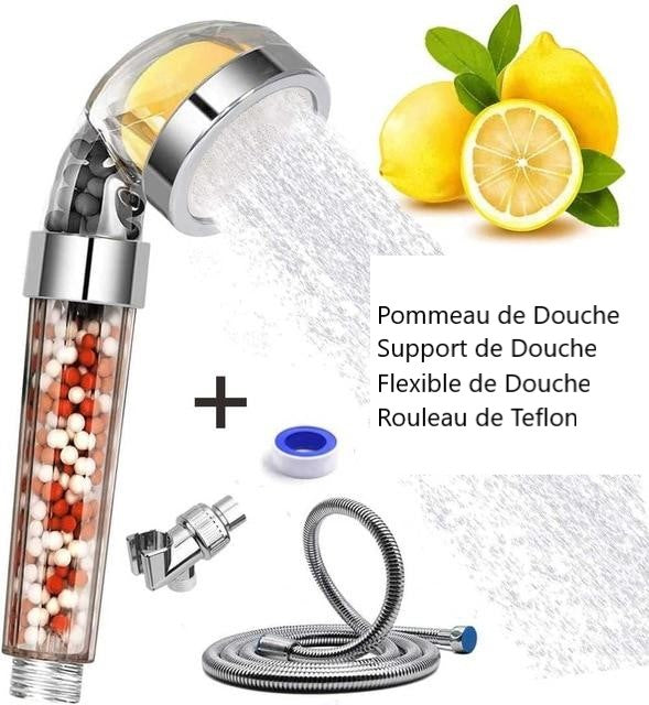 Pommeau de Douche Filtrant Vitamine C