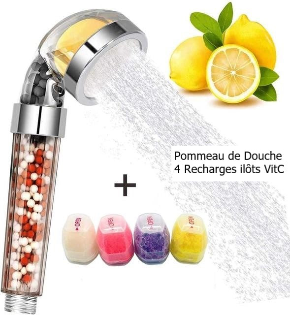 Pommeau de Douche Filtrant Vitamine C